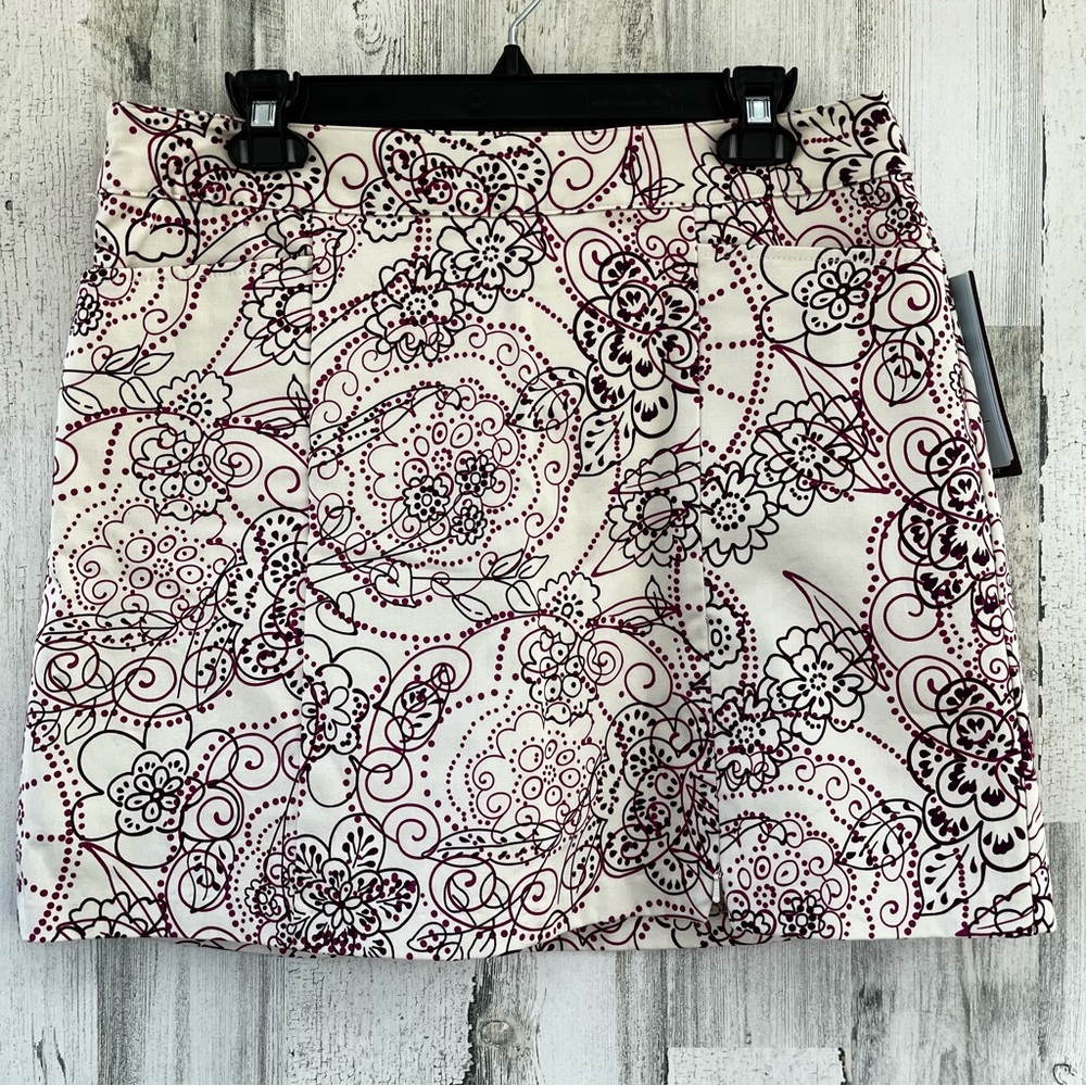 LADY HAGEN Rouge Cream Purple Herrera NEW Skort 10